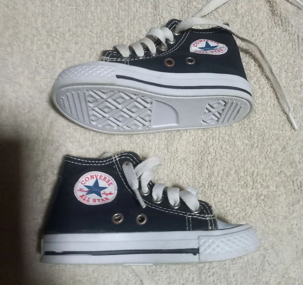 Tênis Infantil Azul com Detalhe Sorriso - Foto 3