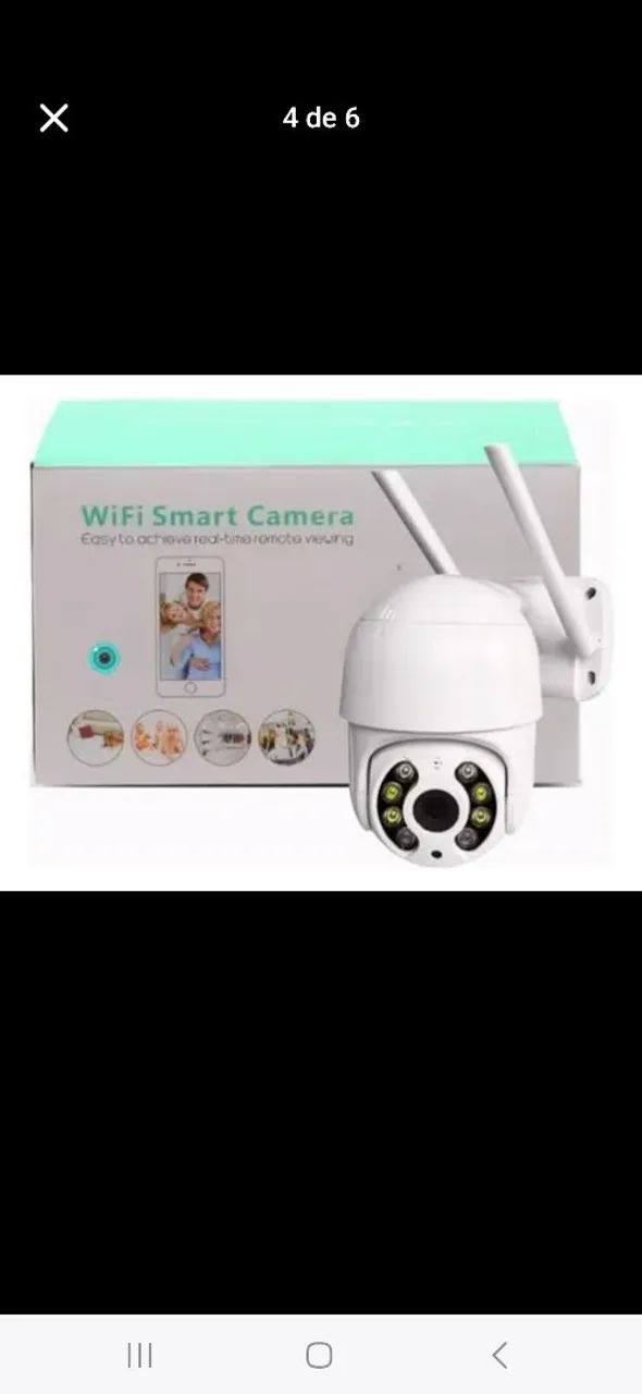 Câmera WiFi Smart Camera - Segurança e Praticidade - Foto 4