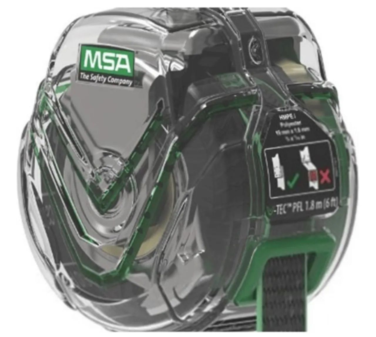 Trava Quedas Retrátil MSA V-Tec PFL - Foto 2