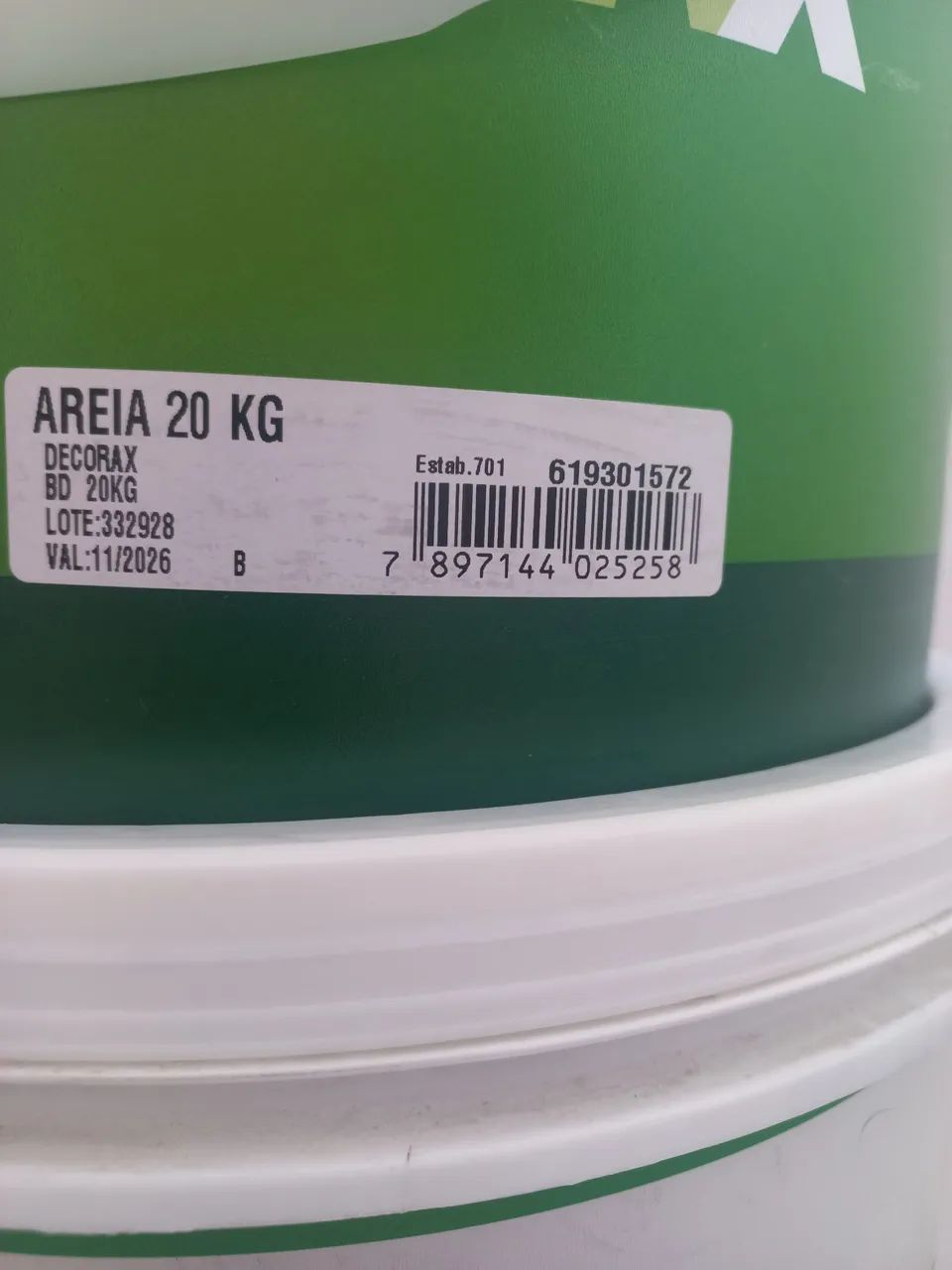 Tinta Textura Acrílica Hidracor Decorax 20kg - Foto 3