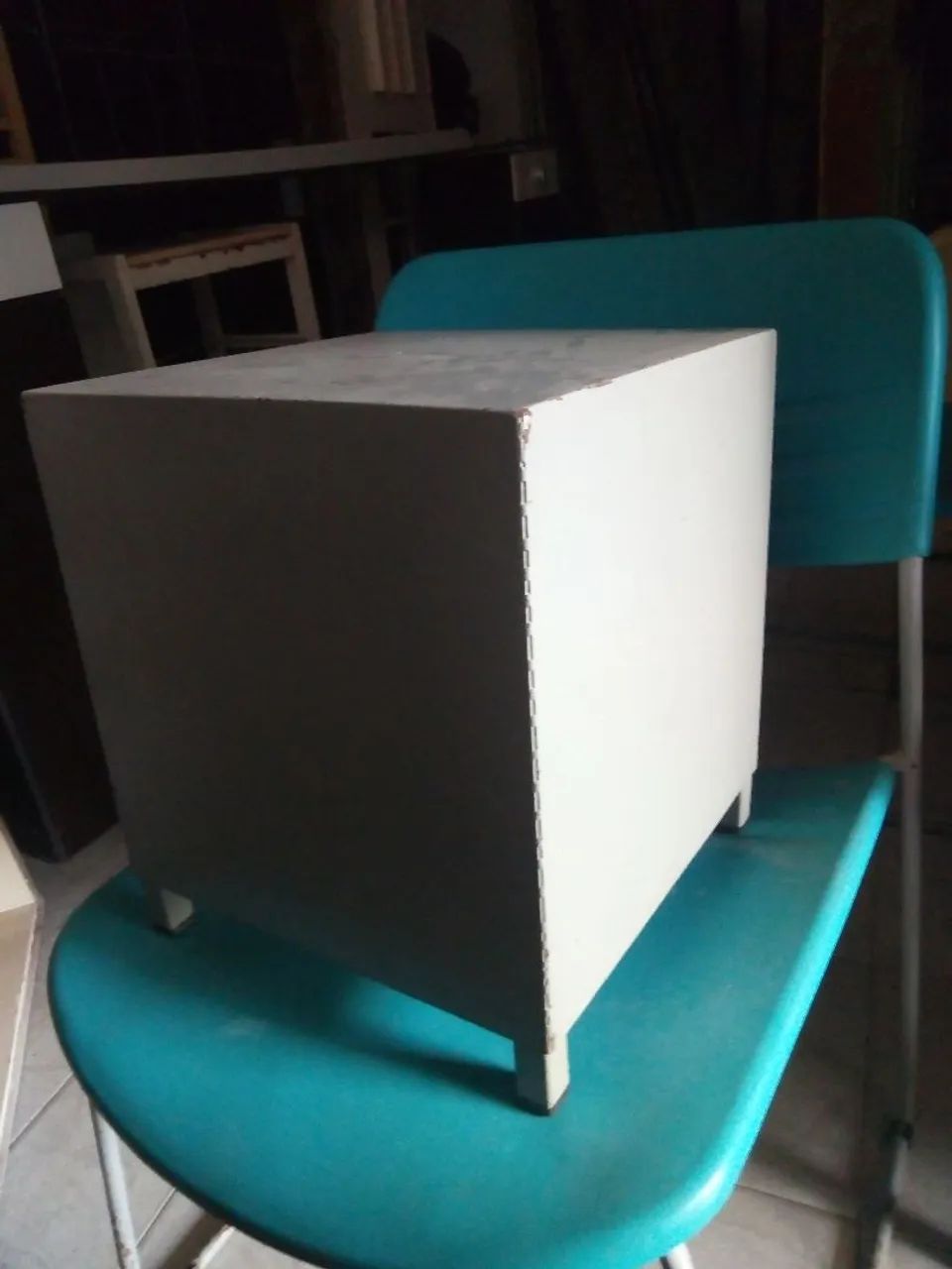 Cofre puffs de ferro. - Foto 3