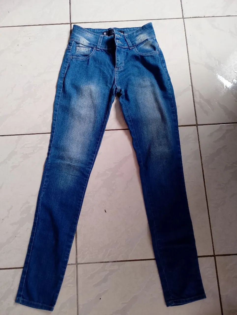 Conjunto de calças jeans femininas - Foto 4