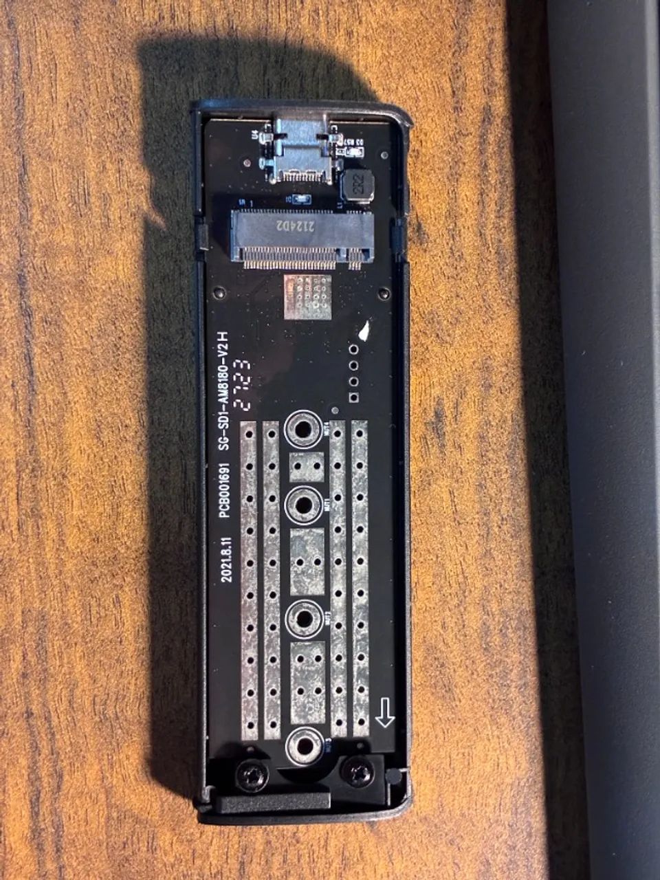 Case para SSD NVME M.2 com USB-c - Foto 2