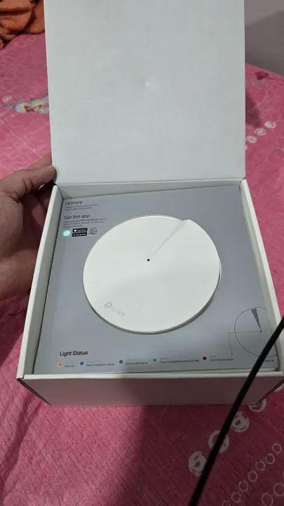 Roteador Wi-Fi Deco M5 - Novo na caixa - Foto 3