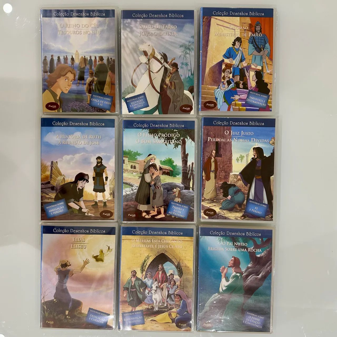 Coleção Completa DVDs Desenhos Biblicos - Foto 4