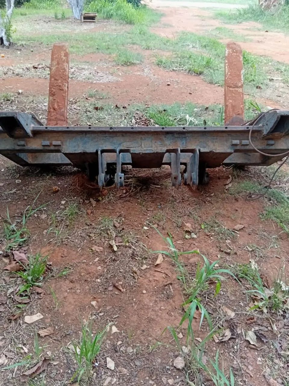 Garfo para pá carregadeira usado reforçado - Foto 3