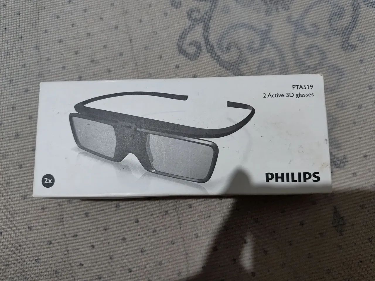 Óculos active 3D glasses - philips pta529