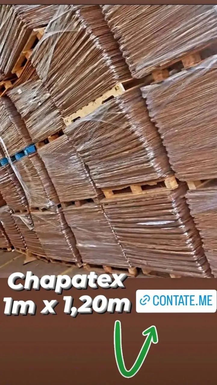 Chapas Eucatex 1m x 1,20m - Pronta entrega!! - Foto 2