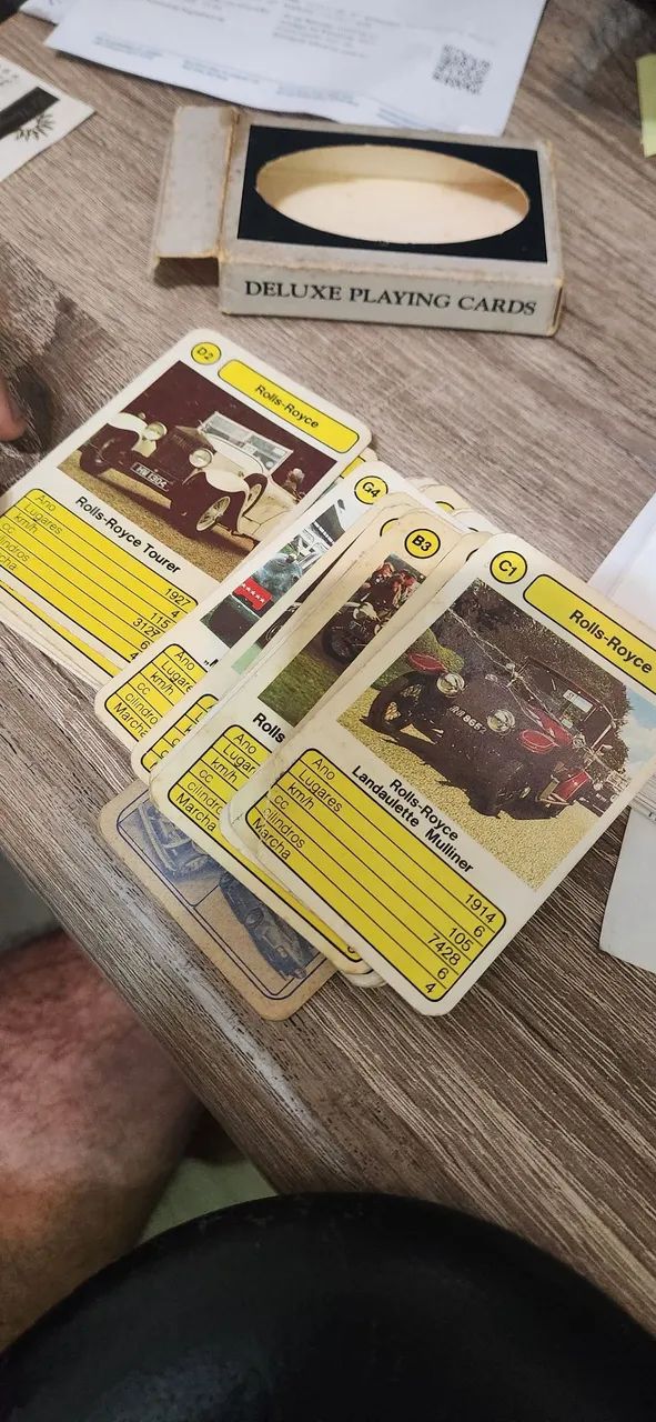 Super Trunfo anos 80s Rolls-Royce - Foto 4