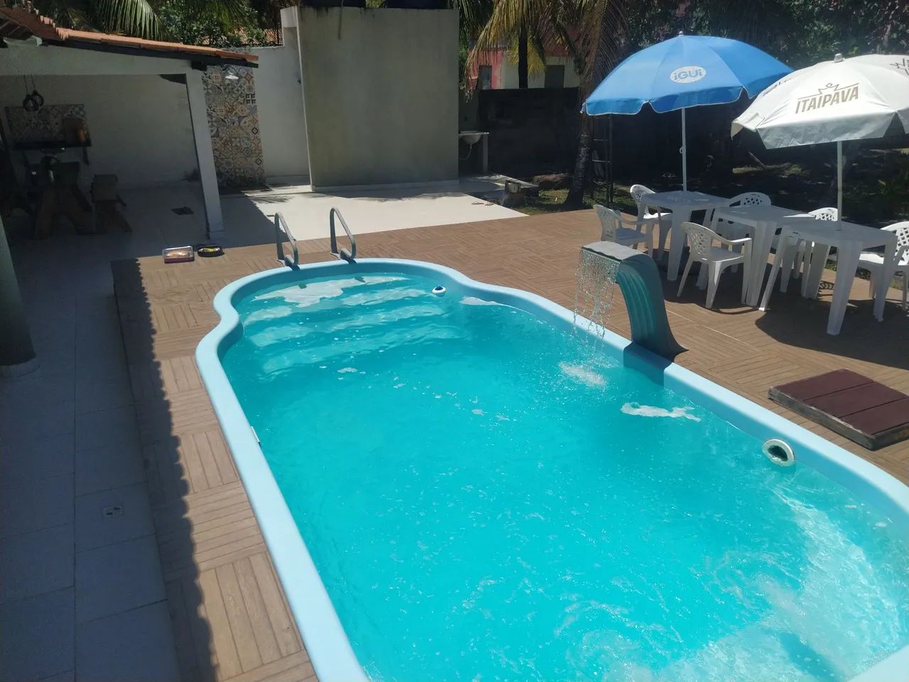 Casa de praia temporada com piscina ilhéus bahia
