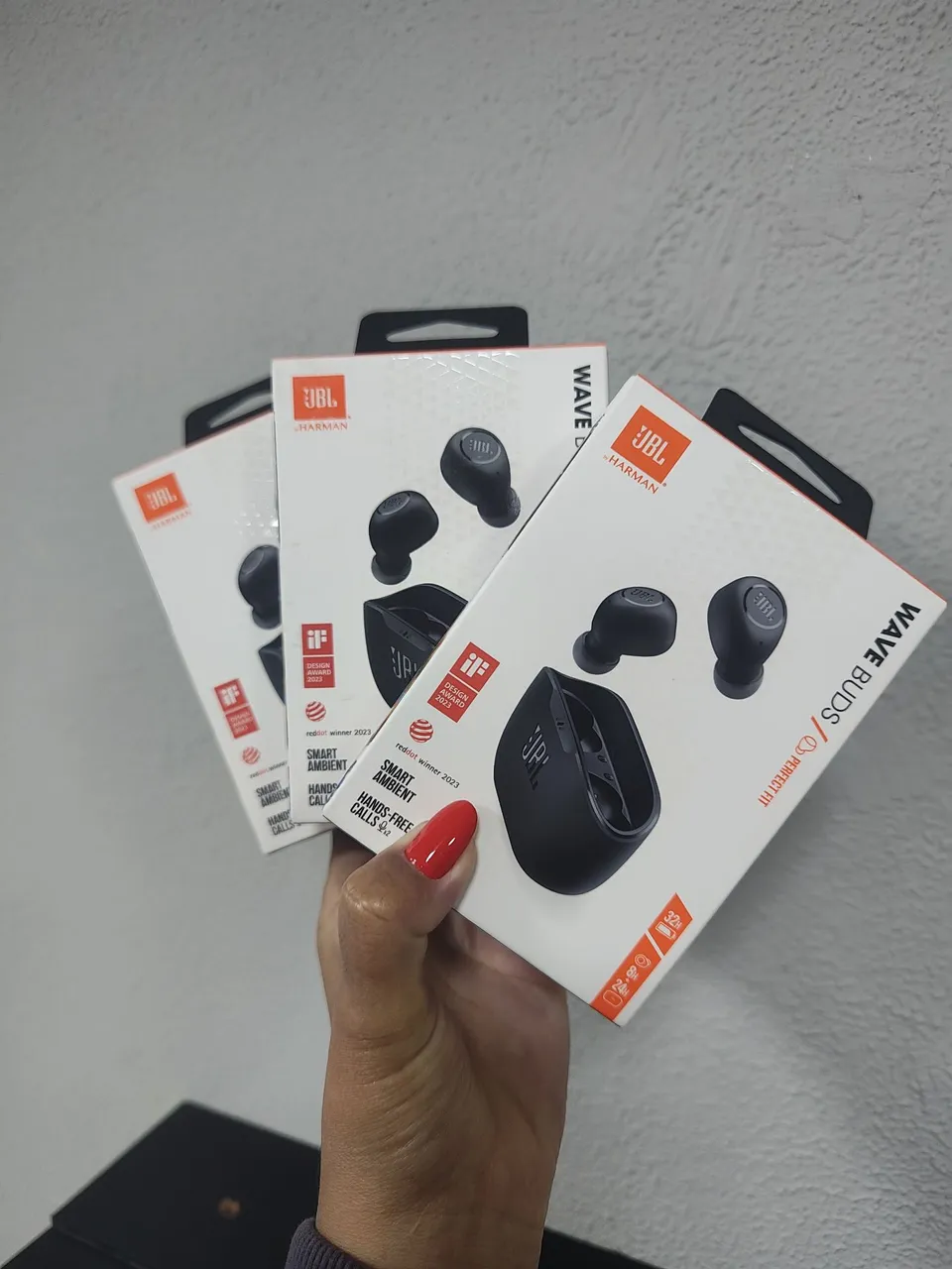 JBL Wave Buds - Fone de ouvido TWS com Smart Ambient