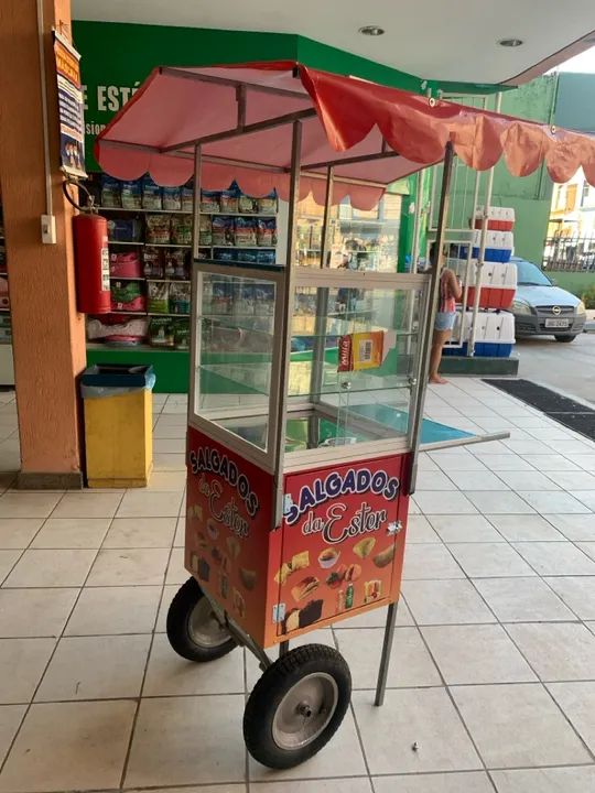 Carrinho de lanche 
