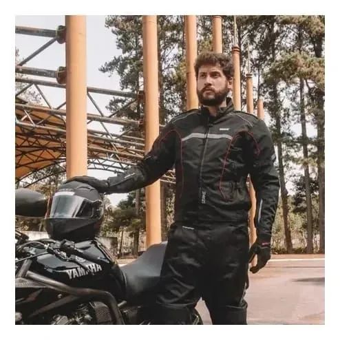 Jaqueta Motociclista Texx New Strike V2 Summer Pt/Vm Pret