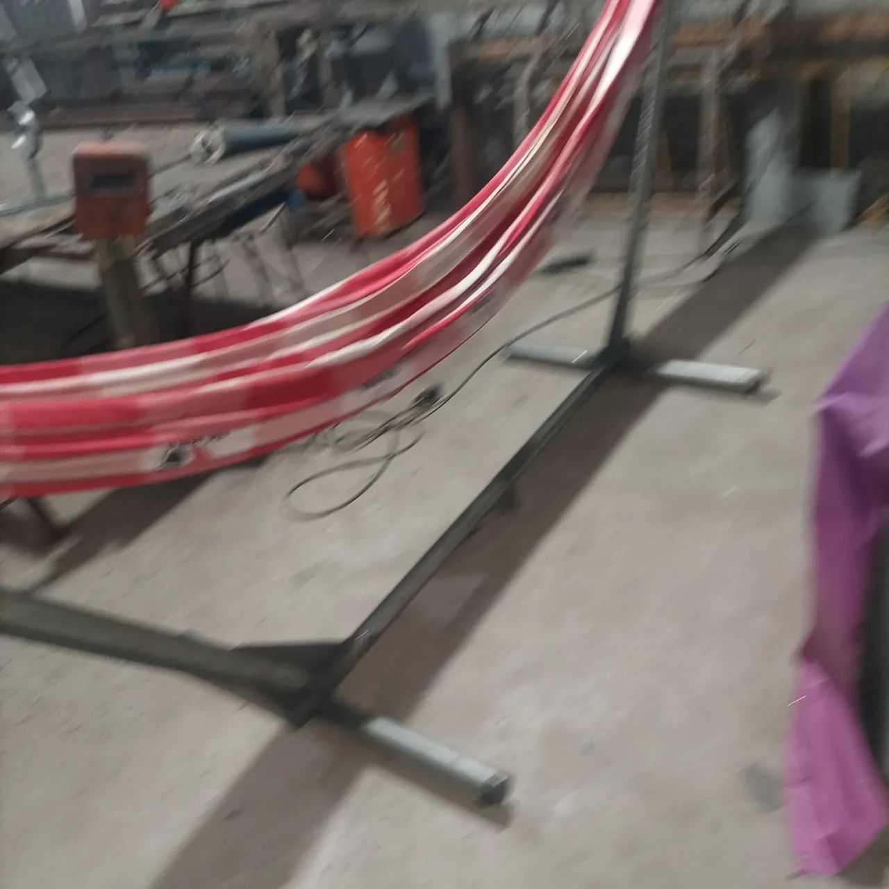Estrutura de ferro para rede de descanso - Foto 3