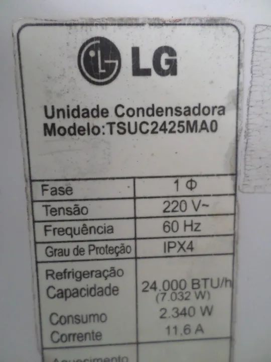 LG  Ar Condicionado LG 24000 BTUs - Foto 6