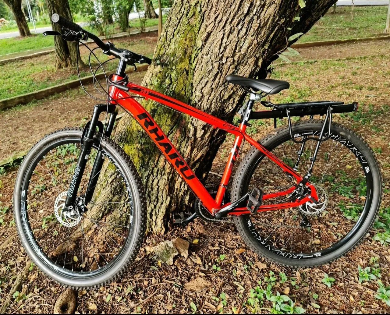 Bicicleta Rharu com acessórios.  - Foto 4