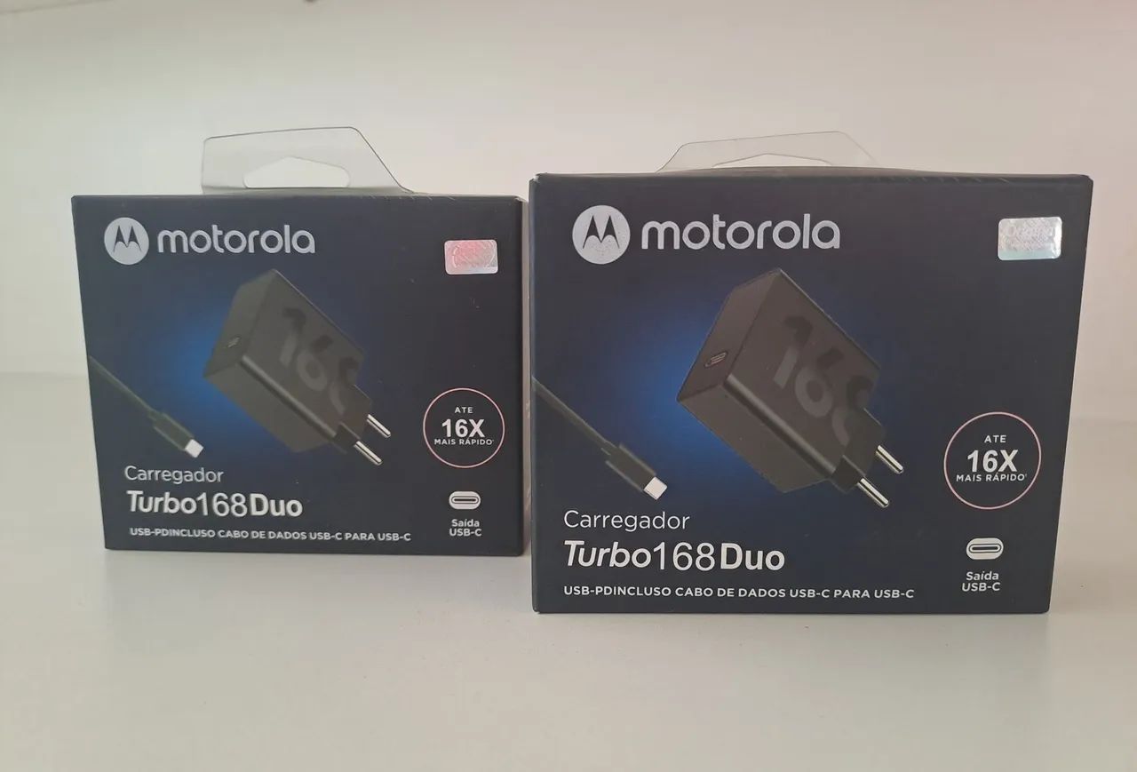 Vende Se Carregador Motorola 168W Tipo C.