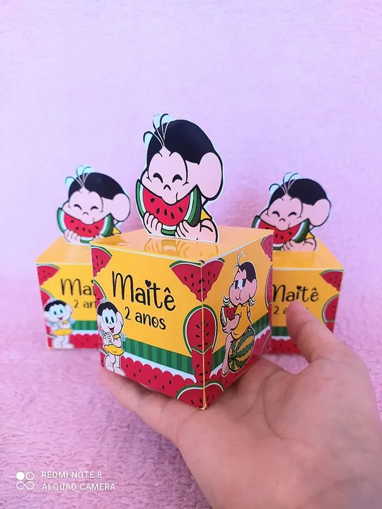 Lembrancinhas Magali personalizadas pra festa