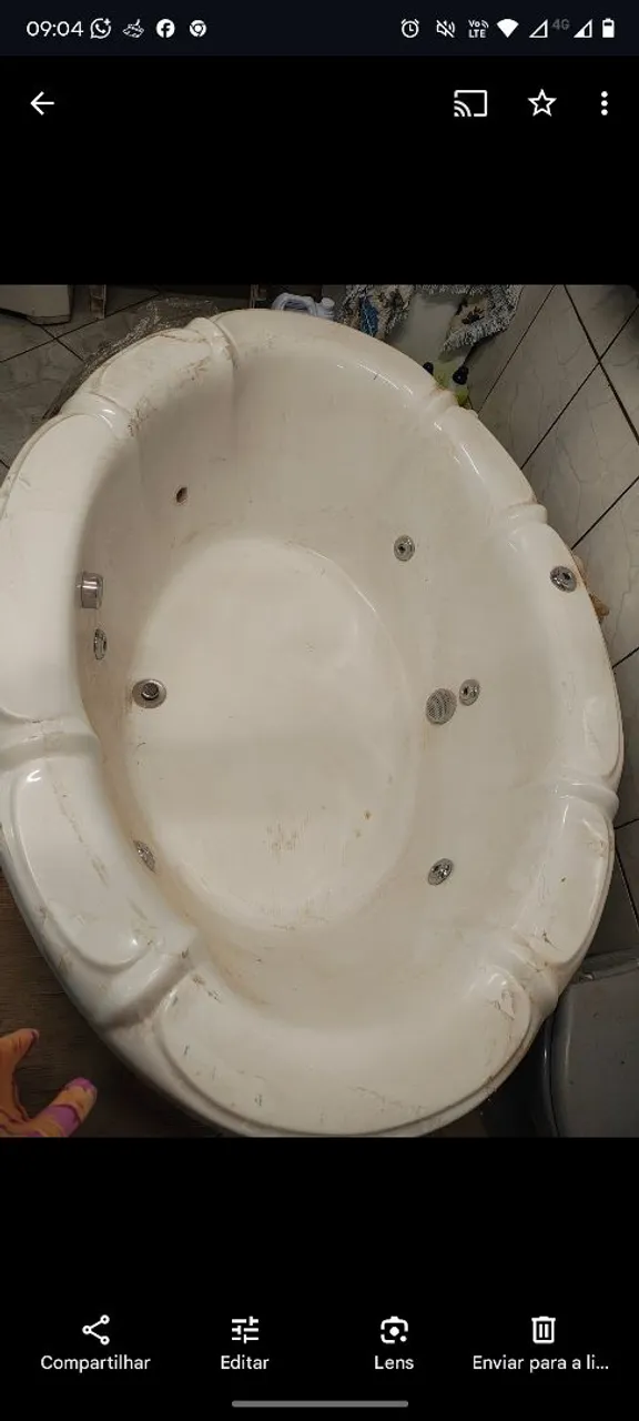 Banheira de hidromassagem