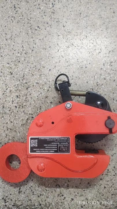 Pegador de chapa 3 Ton Grampo de Carga para Cabo de Aço