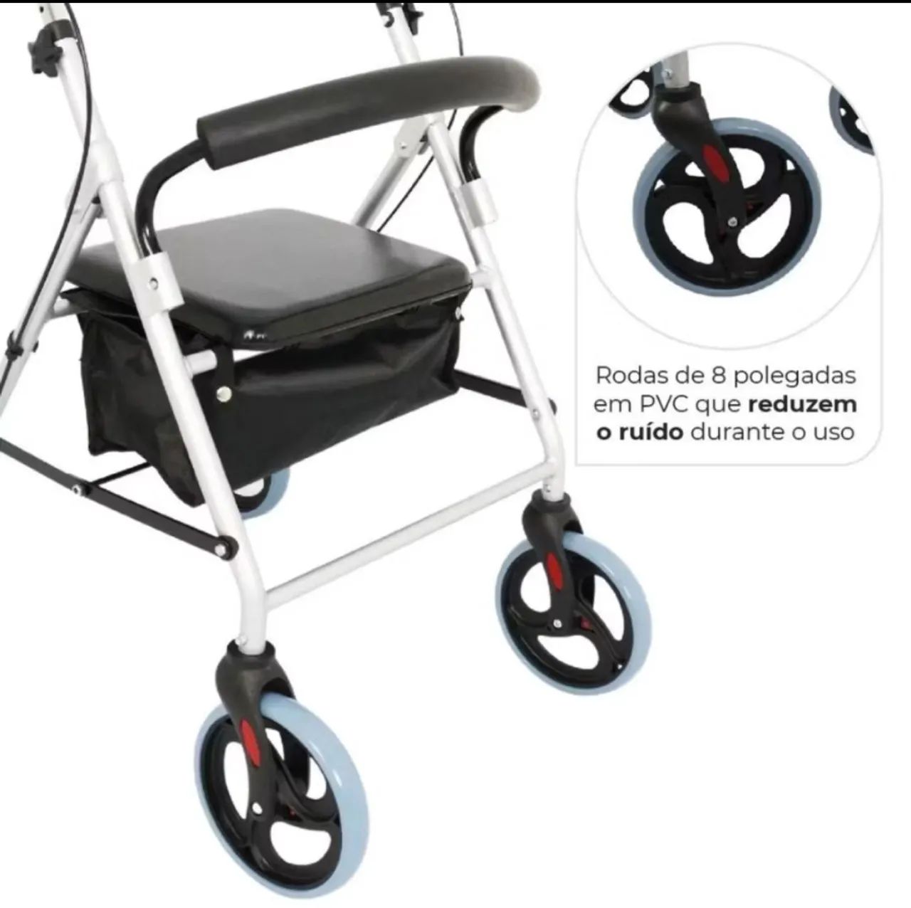 Andador de 4 rodas  - Foto 2