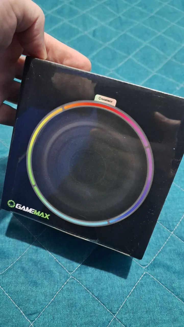 Cooler Processador Gamemax Gamma 200 RGB 120mm 95w 4 Pinos Novo Lacrado - Foto 3