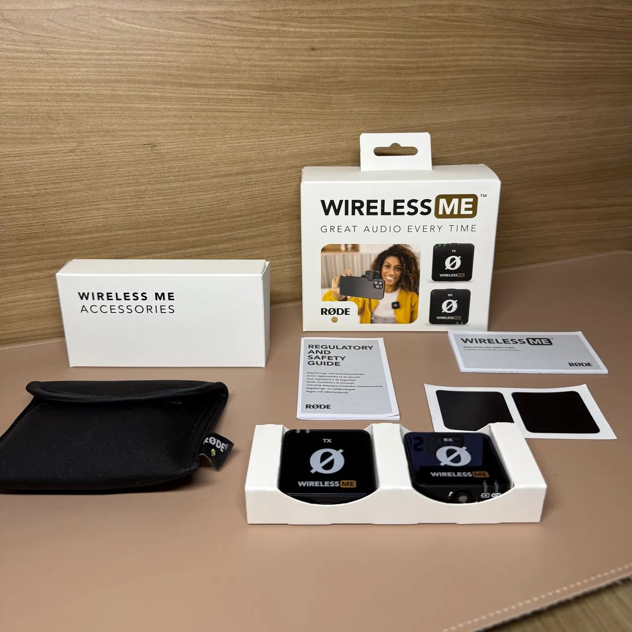 Microfone Sem Fio RODE Wireless ME (pouquíssimo uso)