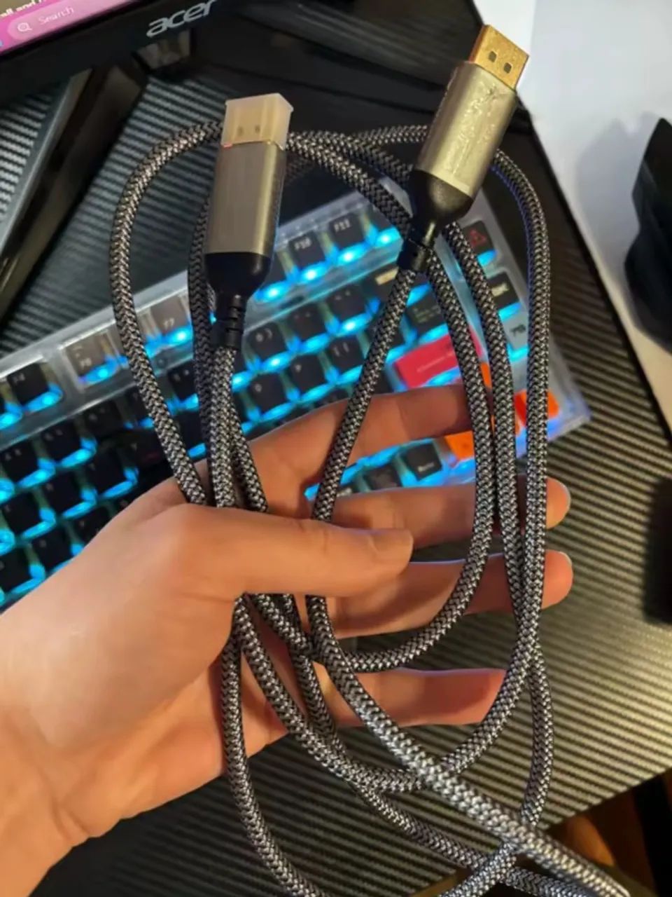 Cabo DisplayPort 8K 60Hz Novo