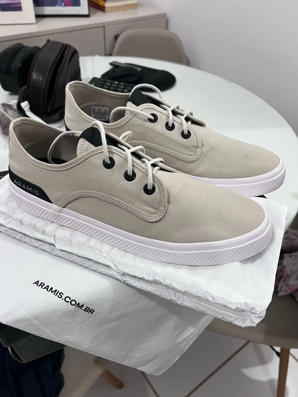 TÊNIS ARAMIS DAILY DOCK CANVAS - TAMANHO 43 - NOVO! Nunca foi usado!