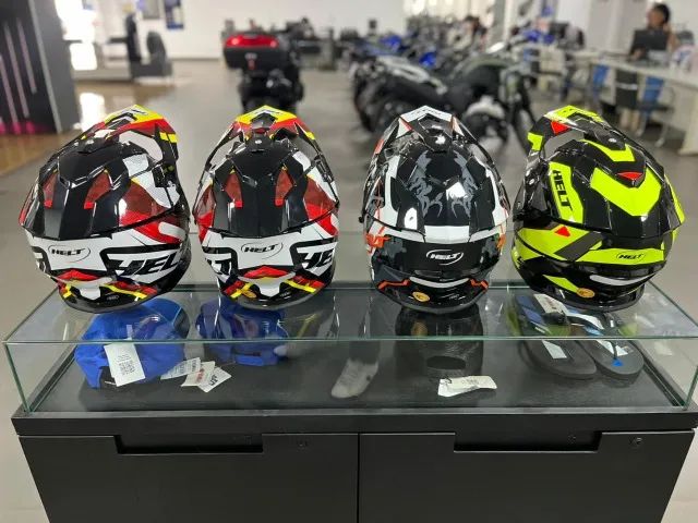 Capacete Helt Cross Vision Glass - Peças para motos - Zona
