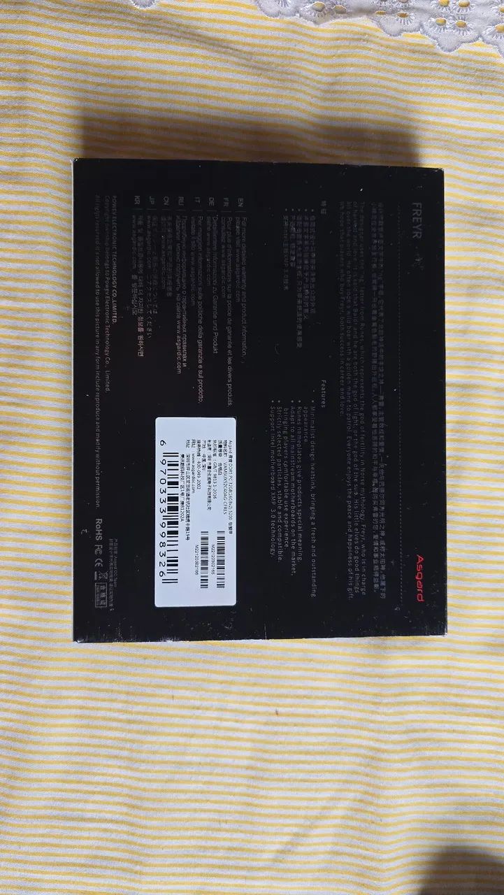 Memória RAM Asgard FREYR DDR5 32GB 5200MHz - Foto 2