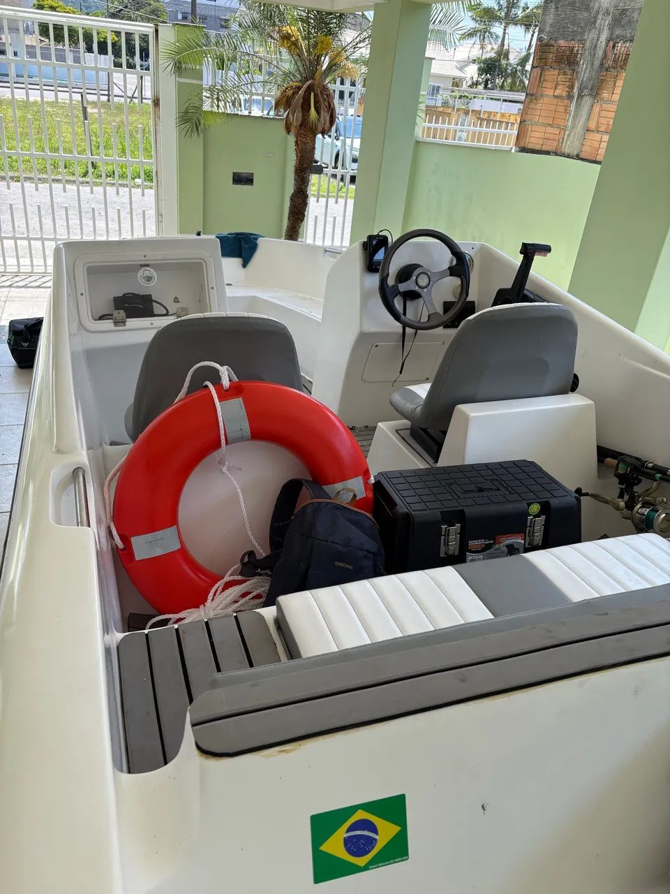 Lancha 16 pés Motor 50hp - Foto 5