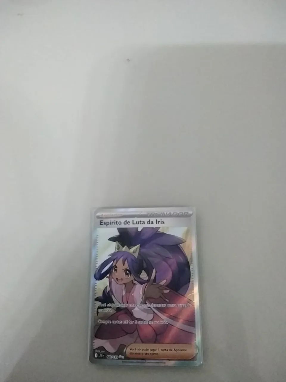 Espirito de Luta da Iris - Carta Pokémon