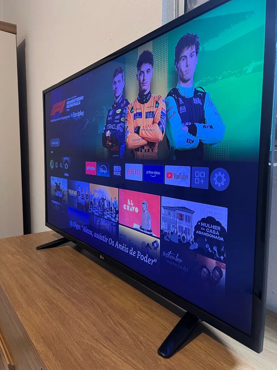 Smart TV LG 43" LH5700 + Fire Stick HD - Com Nota Fiscal!