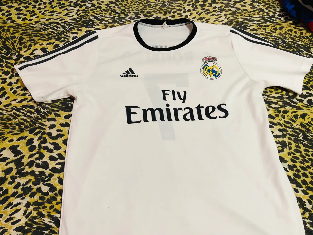 Camisa Real Madrid Adidas Fly Emirates