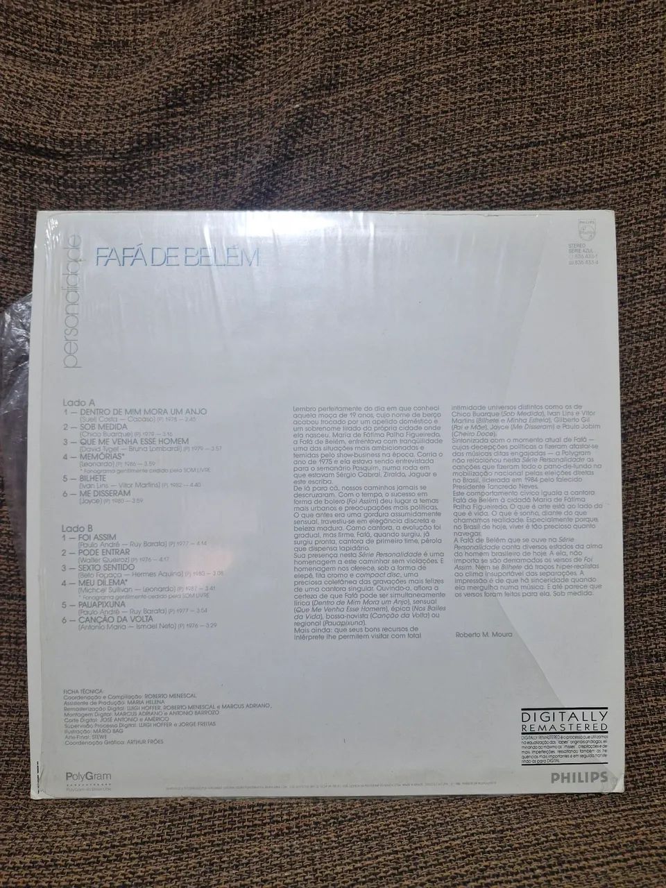 Disco de Vinil Fafá de Belém - Personalidade - The Best Of Brazil - Foto 2