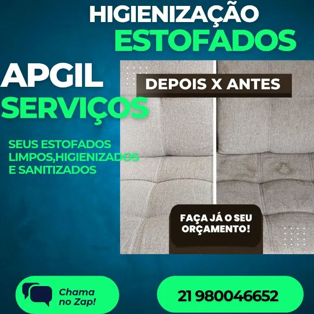 Higienização de estofados - Foto 5