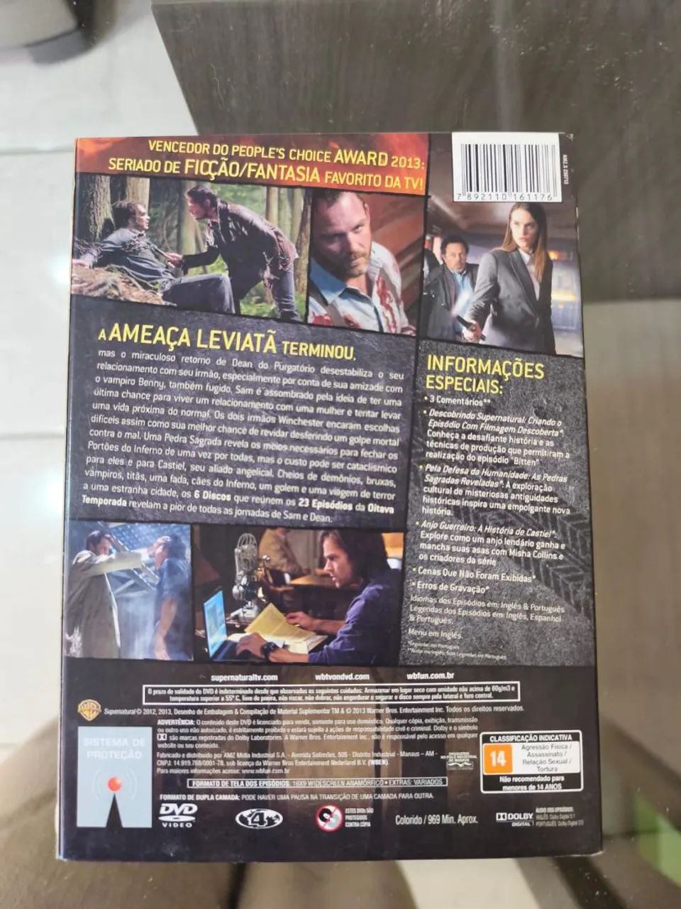 Dvd Supernatural - 8° Temporada  - Foto 2