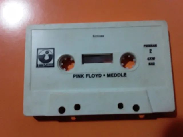 Fita Cassete Pink Floyd, Meddle, Tocando bem, conservada, Inglesa - Foto 5