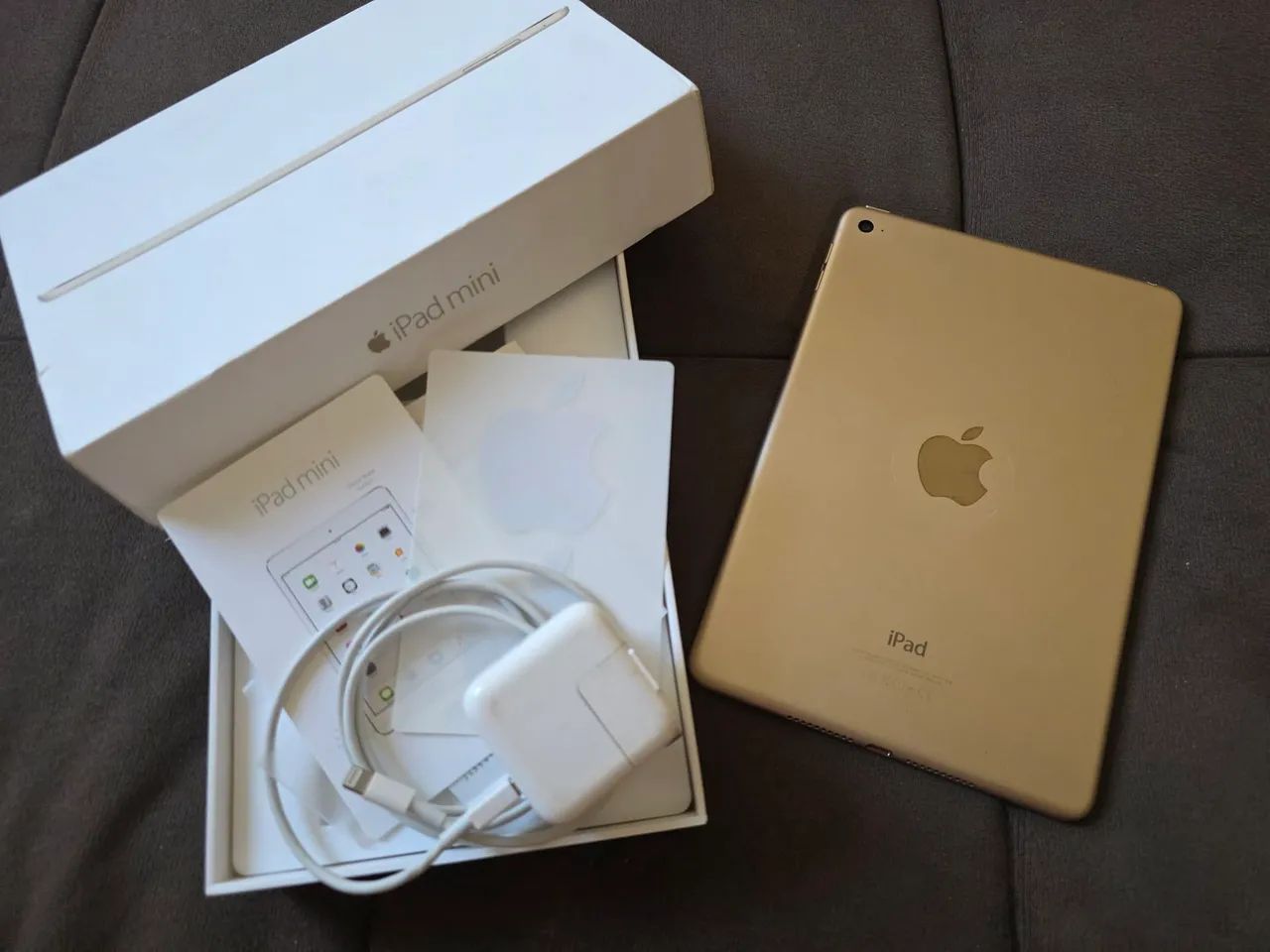 iPad Mini 4 Wi-Fi - 128GB - Gold - Impecável! - Tablets e E