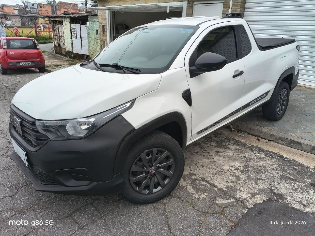 Fiat Strada Endurance 1.4 Flex 8V CS Plus 2023 - Foto 4