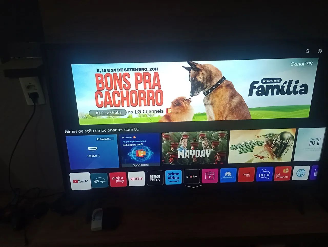 Tv LG smart 43 polegadas 