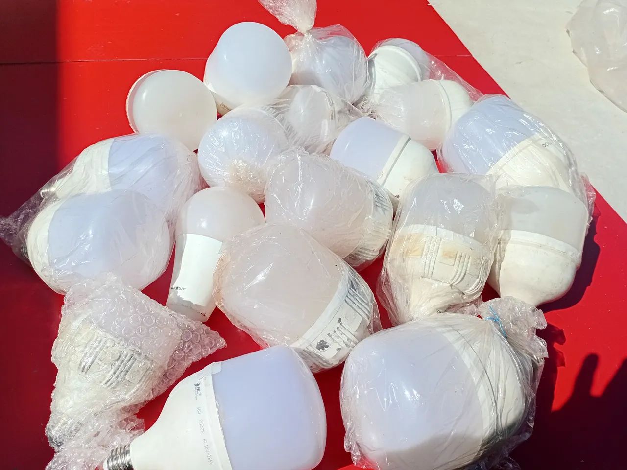 Lote de Lâmpadas Led forte 