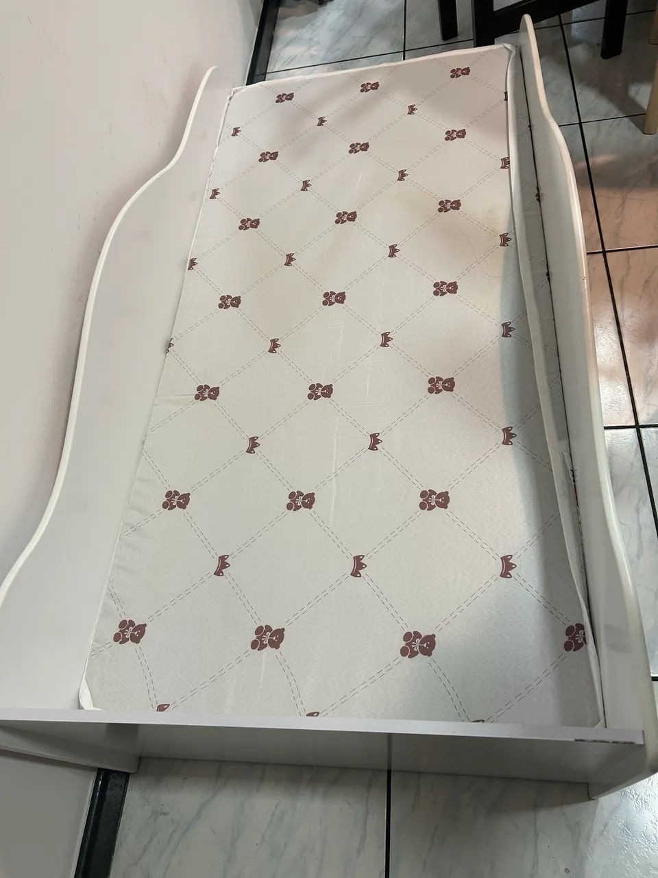 Mini cama infantil com colchão  - Foto 3