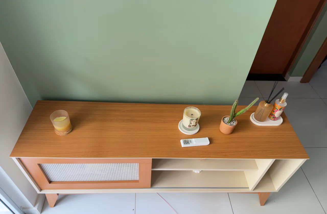 Vendo rack novo para tv, suporta até 50 polegadas  - Foto 3