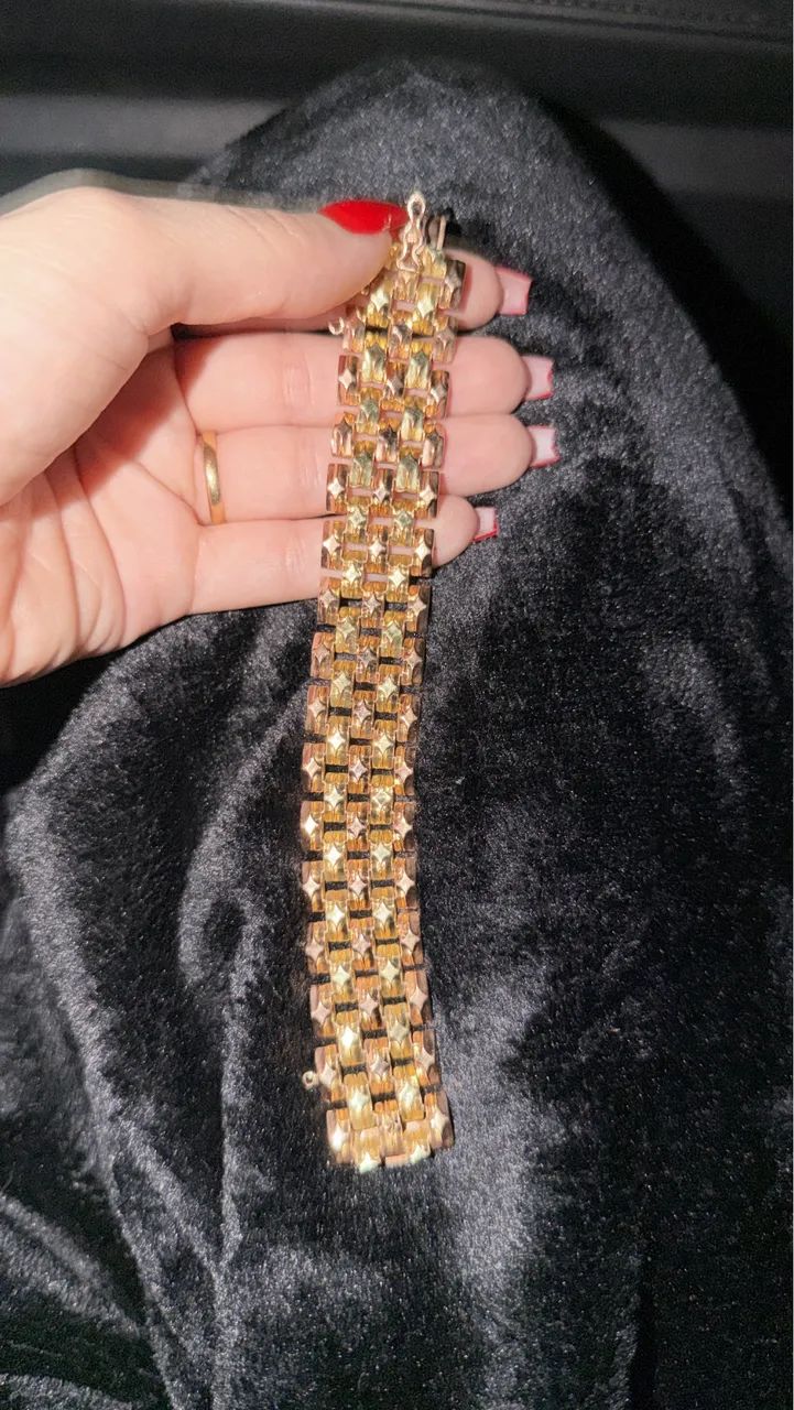 Pulseira de ouro 18k