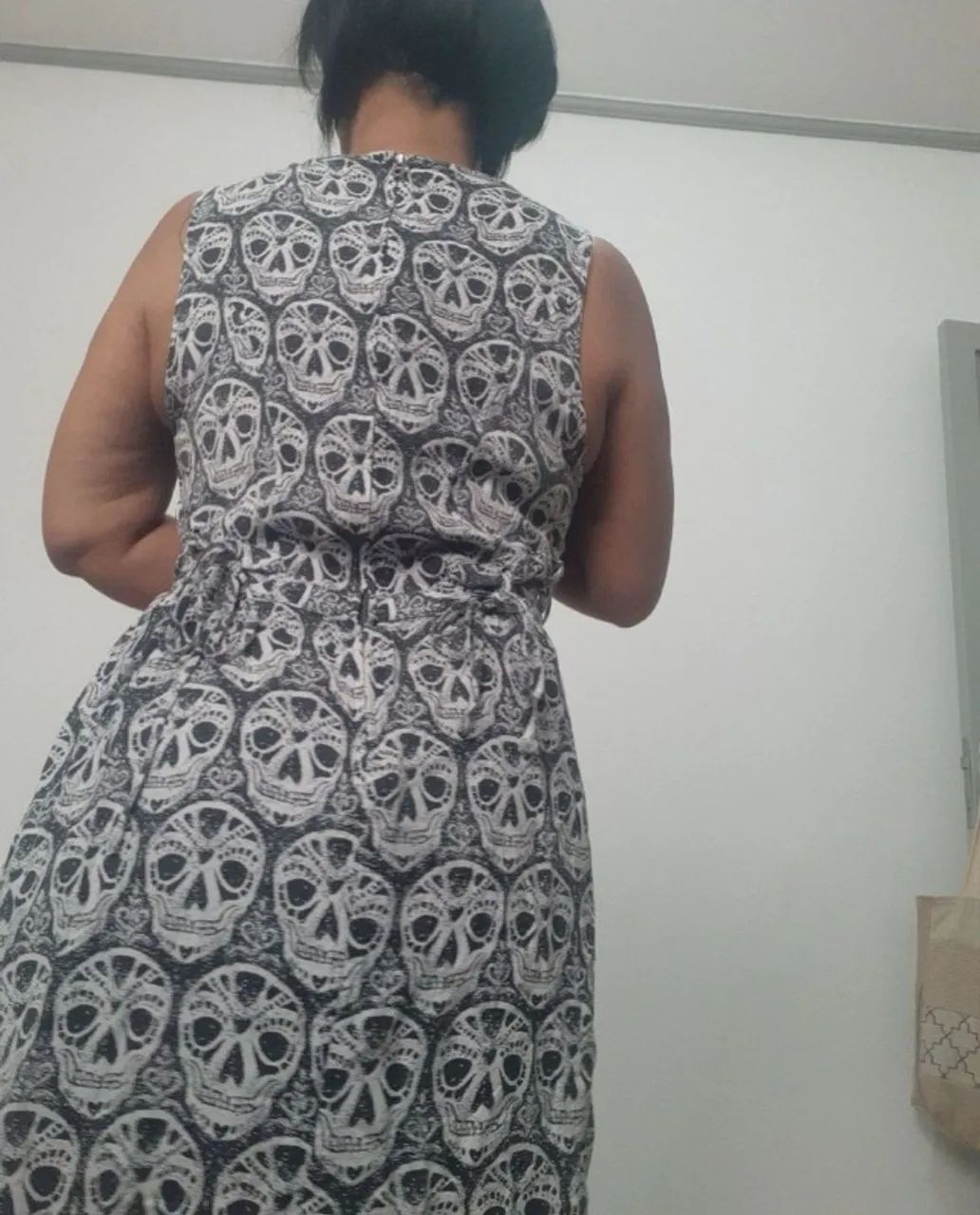 vestido viscose caveiras Divided tam. 40 - Foto 3