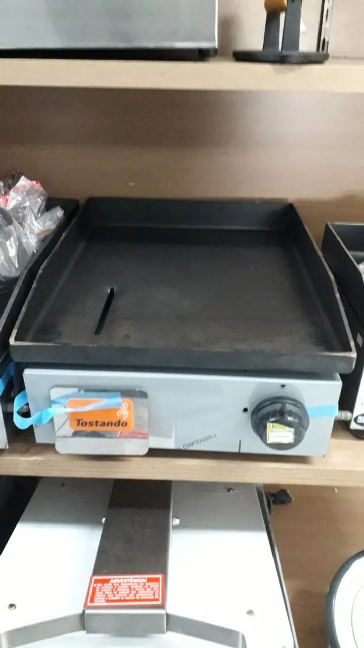 Chapa Bifeteira a gás GLP 40 - Compact - Sadi