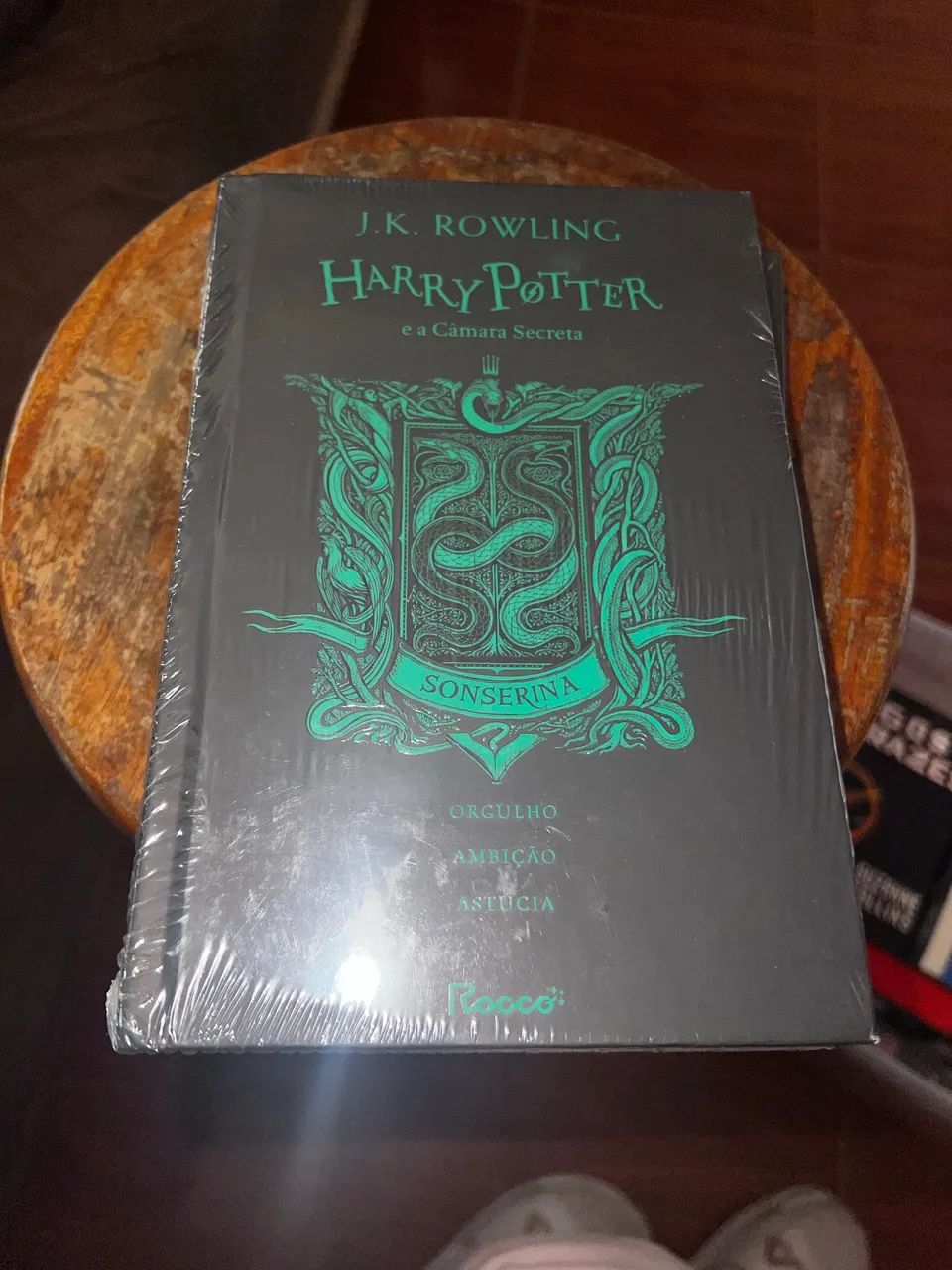 Livros Harry Potter edição capa dura Sonserina - Foto 3