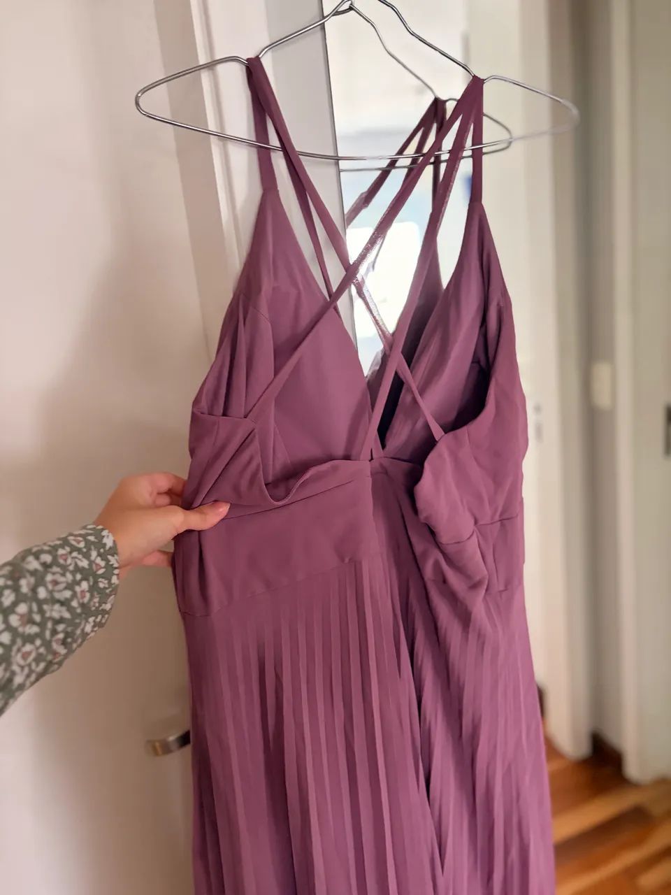 Vestido longo plissado - Foto 3